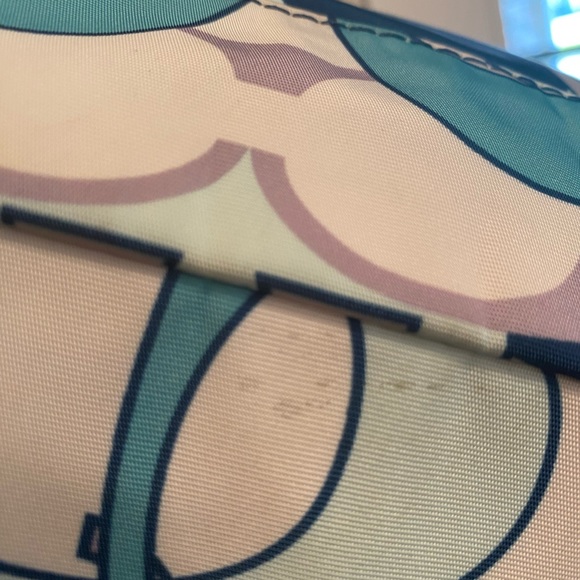 Nice coach multi color blues and purple. - Picture 7 of 8